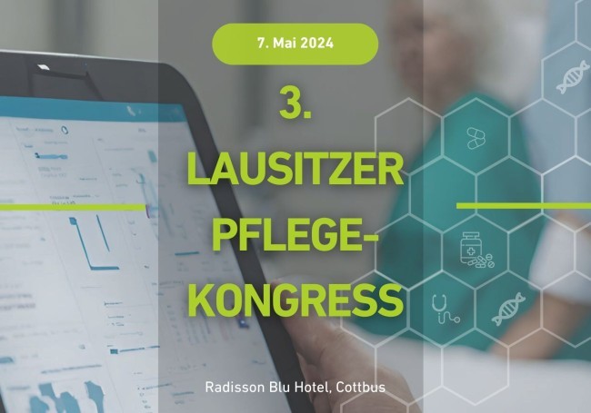 3. Lausitzer Pflegekongress am 7. Mai in Cottbus